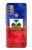 W3022 Haiti Flag Case Cover Custodia e Flip Case per Motorola Moto G30, G20, G10