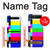 W2348 No Signal TV Case Cover Custodia e Flip Case per Samsung Galaxy Z Flip 5G