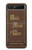 W2824 Once Upon a Time Book Cover Case Cover Custodia e Flip Case per Samsung Galaxy Z Flip 5G