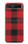 W2931 Red Buffalo Check Pattern Case Cover Custodia e Flip Case per Samsung Galaxy Z Flip 5G