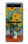 W2937 Claude Monet Bouquet of Sunflowers Case Cover Custodia e Flip Case per Samsung Galaxy Z Flip 5G