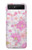 W3036 Pink Sweet Flower Flora Case Cover Custodia e Flip Case per Samsung Galaxy Z Flip 5G