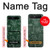 W3211 Science Green Board Case Cover Custodia e Flip Case per Samsung Galaxy Z Flip 5G