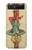 W3377 Tarot Card Hanged Man Case Cover Custodia e Flip Case per Samsung Galaxy Z Flip 5G