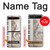 W3390 Music Note Case Cover Custodia e Flip Case per Samsung Galaxy Z Flip 5G