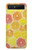 W3408 Lemon Case Cover Custodia e Flip Case per Samsung Galaxy Z Flip 5G