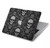 W2371 Skull Vintage Monochrome Pattern Case Cover Custodia per MacBook 12″ - A1534