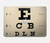 W2502 Eye Exam Chart Decorative Decoupage Poster Case Cover Custodia per MacBook 12″ - A1534