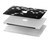 W2544 Japanese Kimono Style Black Flower Pattern Case Cover Custodia per MacBook 12″ - A1534