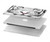 W2553 White Tiger Case Cover Custodia per MacBook 12″ - A1534
