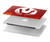 W2803 Fire Red Devil Spear Symbol Case Cover Custodia per MacBook Air 13″ - A1369, A1466