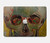 W3359 Vincent Van Gogh Skull Case Cover Custodia per MacBook Air 13″ - A1932, A2179, A2337