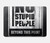 W3704 No Stupid People Case Cover Custodia per MacBook Air 13″ - A1932, A2179, A2337