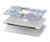 W2316 Dark Blue Marble Texture Graphic Print Case Cover Custodia per MacBook Pro Retina 13″ - A1425, A1502