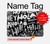 W2744 Hey Hi Hello Art Pattern Case Cover Custodia per MacBook Pro Retina 13″ - A1425, A1502