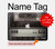 W3501 Vintage Cassette Player Case Cover Custodia per MacBook Pro Retina 13″ - A1425, A1502