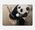 W2210 Panda Fluffy Art Painting Case Cover Custodia per MacBook Pro 13″ - A1706, A1708, A1989, A2159, A2289, A2251, A2338