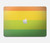 W2363 Rainbow Pattern Case Cover Custodia per MacBook Pro 13″ - A1706, A1708, A1989, A2159, A2289, A2251, A2338