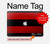 W2638 Black and Red Striped Case Cover Custodia per MacBook Pro 13″ - A1706, A1708, A1989, A2159, A2289, A2251, A2338