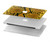 W3365 Yellow Python Skin Graphic Print Case Cover Custodia per MacBook Pro 13″ - A1706, A1708, A1989, A2159, A2289, A2251, A2338
