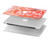 W2543 Japanese Kimono Style Flower Pattern Case Cover Custodia per MacBook Pro 15″ - A1707, A1990