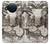 W1681 Steampunk Drawing Case Cover Custodia e Flip Case per Nokia X10