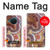 W3034 Colored Marble Texture Printed Case Cover Custodia e Flip Case per Nokia X20