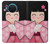 W3042 Japan Girl Hina Doll Kimono Sakura Case Cover Custodia e Flip Case per Nokia X20