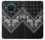 W3363 Bandana Black Pattern Case Cover Custodia e Flip Case per Nokia X20