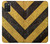 W2231 Yellow and Black Line Hazard Striped Case Cover Custodia e Flip Case per Samsung Galaxy A03S