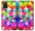 W3292 Colourful Disco Star Case Cover Custodia e Flip Case per Samsung Galaxy A03S