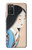 W3483 Japan Beauty Kimono Case Cover Custodia e Flip Case per Samsung Galaxy A03S