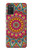 W3694 Hippie Art Pattern Case Cover Custodia e Flip Case per Samsung Galaxy A03S