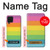 W2363 Rainbow Pattern Case Cover Custodia e Flip Case per Samsung Galaxy A22 4G