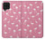 W2858 Pink Flamingo Pattern Case Cover Custodia e Flip Case per Samsung Galaxy A22 4G