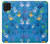 W3403 Hand Print Case Cover Custodia e Flip Case per Samsung Galaxy A22 4G