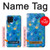 W3403 Hand Print Case Cover Custodia e Flip Case per Samsung Galaxy A22 4G