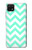 W1723 Mint Chevron Zigzag Case Cover Custodia e Flip Case per Samsung Galaxy A22 5G