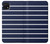 W2767 Navy White Striped Case Cover Custodia e Flip Case per Samsung Galaxy A22 5G