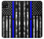 W3244 Thin Blue Line USA Case Cover Custodia e Flip Case per Samsung Galaxy A22 5G
