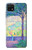 W3349 Paul Signac Terrace of Meudon Case Cover Custodia e Flip Case per Samsung Galaxy A22 5G