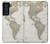 W0604 World Map Case Cover Custodia e Flip Case per Samsung Galaxy S21 FE 5G