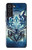 W1135 Wolf with knives Rock Case Cover Custodia e Flip Case per Samsung Galaxy S21 FE 5G