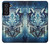W1135 Wolf with knives Rock Case Cover Custodia e Flip Case per Samsung Galaxy S21 FE 5G