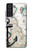 W1962 Nautical Chart Case Cover Custodia e Flip Case per Samsung Galaxy S21 FE 5G