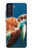 W3497 Green Sea Turtle Case Cover Custodia e Flip Case per Samsung Galaxy S21 FE 5G