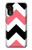 W1849 Pink Black Chevron Zigzag Case Cover Custodia e Flip Case per Samsung Galaxy Xcover 5