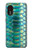 W3414 Green Snake Scale Graphic Print Case Cover Custodia e Flip Case per Samsung Galaxy Xcover 5
