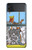 W3068 Tarot Card Queen of Swords Hard Case For Samsung Galaxy Z Flip 3 5G