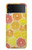 W3408 Lemon Case Cover Custodia e Flip Case per Samsung Galaxy Z Flip 3 5G